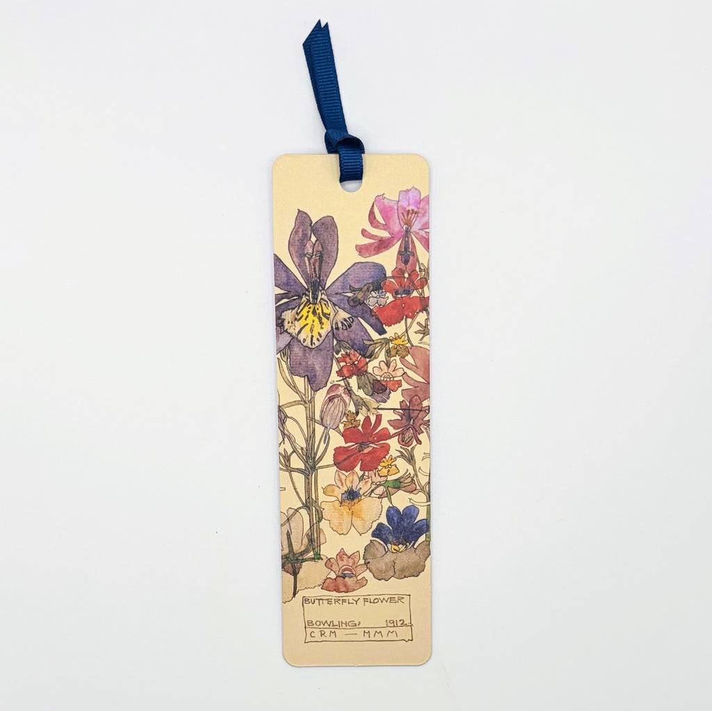 Butterfly Flower Bookmark