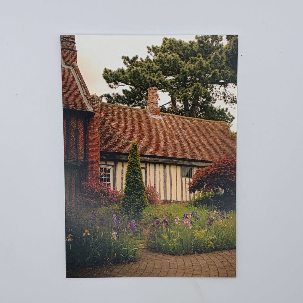 Benton End and Irises Postcard