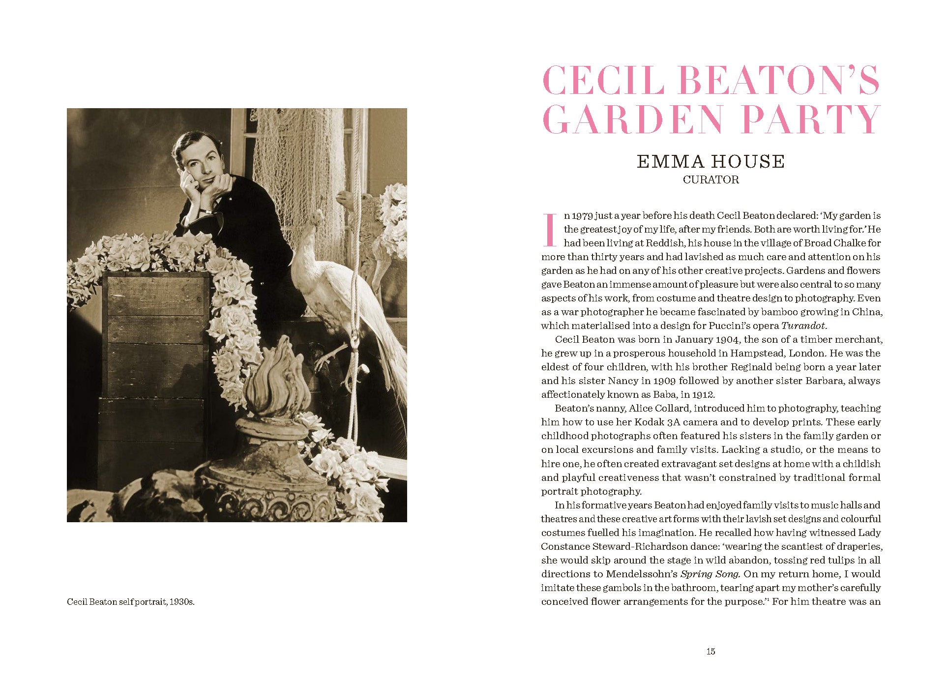 Cecil Beaton's Garden Party Catalogue
