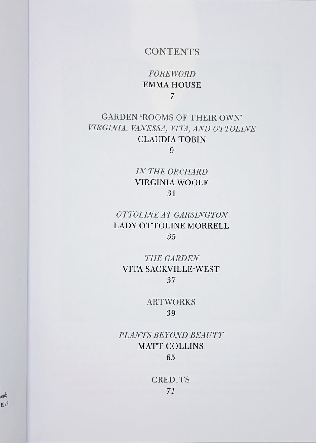 Gardening Bohemia Catalogue