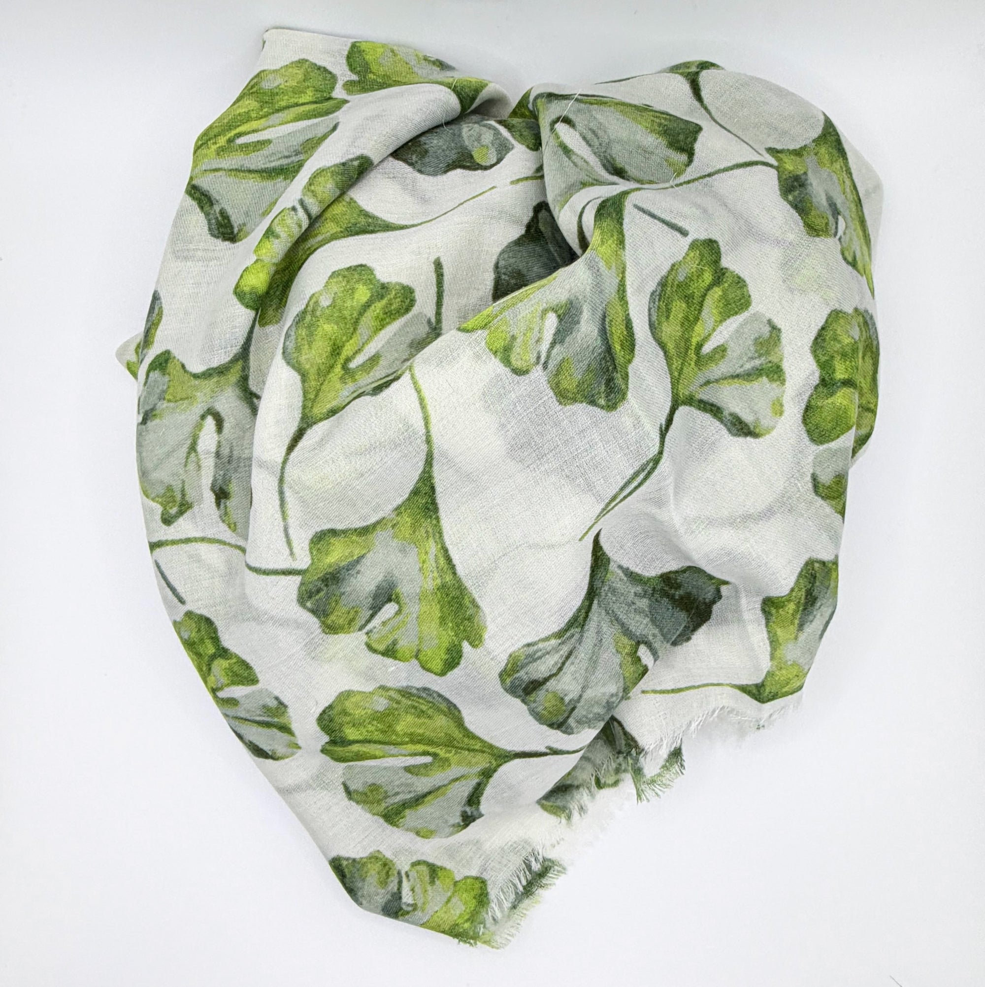 Gingko Leaves Scarf