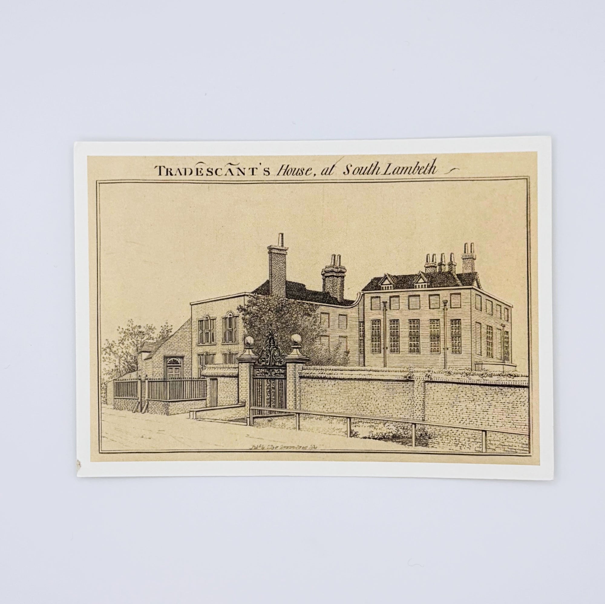 Tradescant's House at South Lambeth Postcard