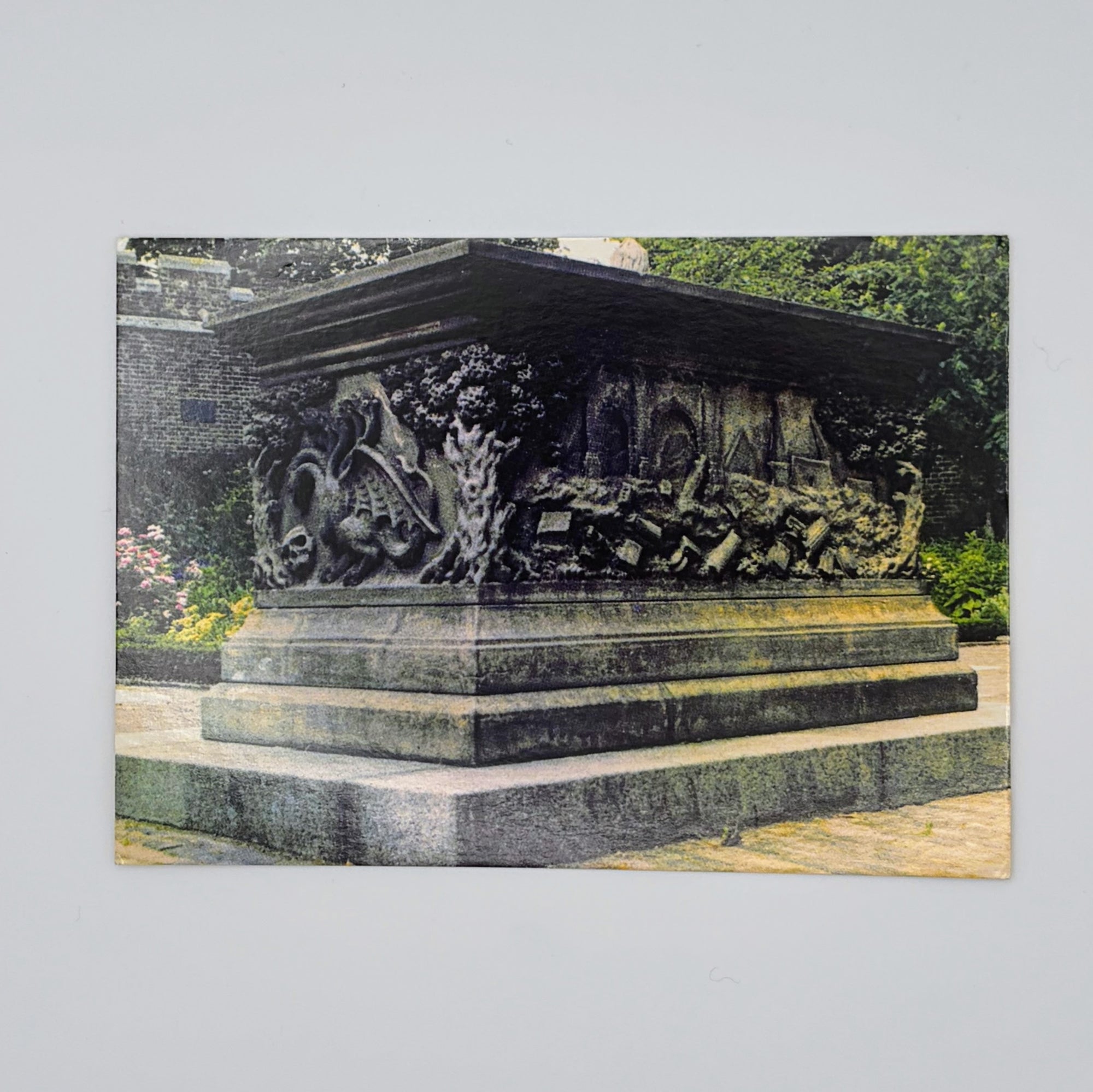 Tradescant Tomb Postcard