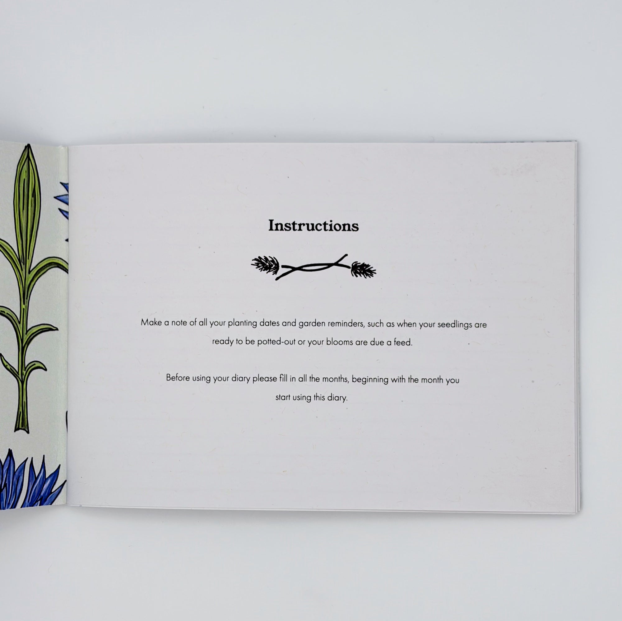 A Gardener's Year Diary (Vintage Cornflower)