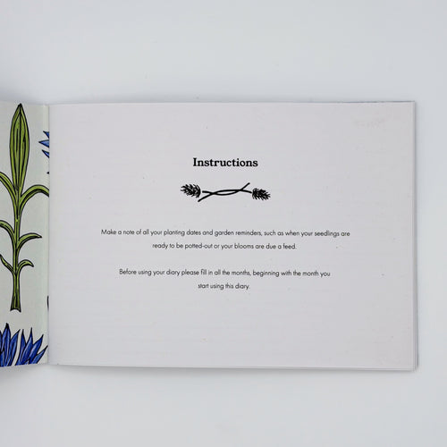 A Gardener's Year Diary (Vintage Cornflower)