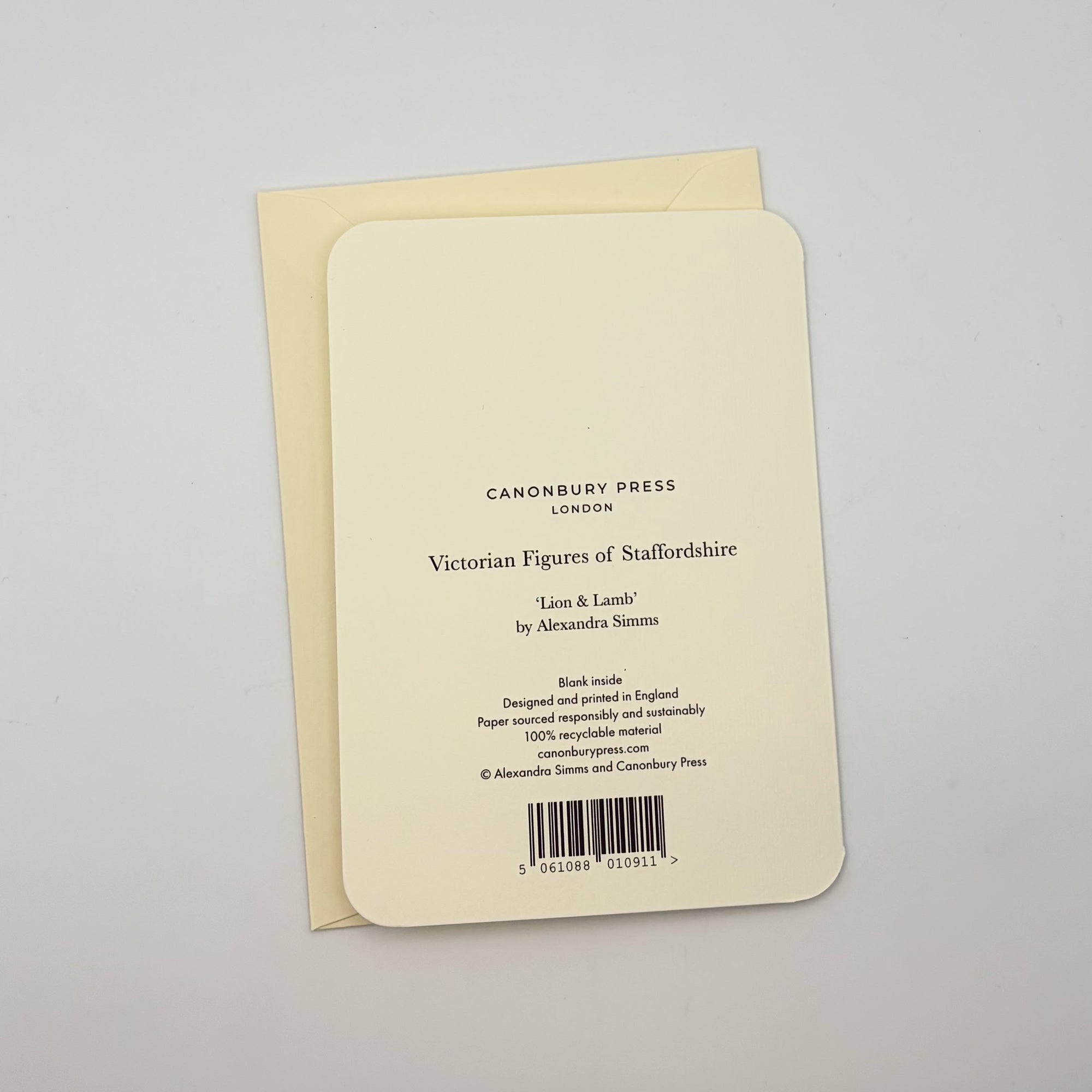 Lion & Lamb Greeting Card