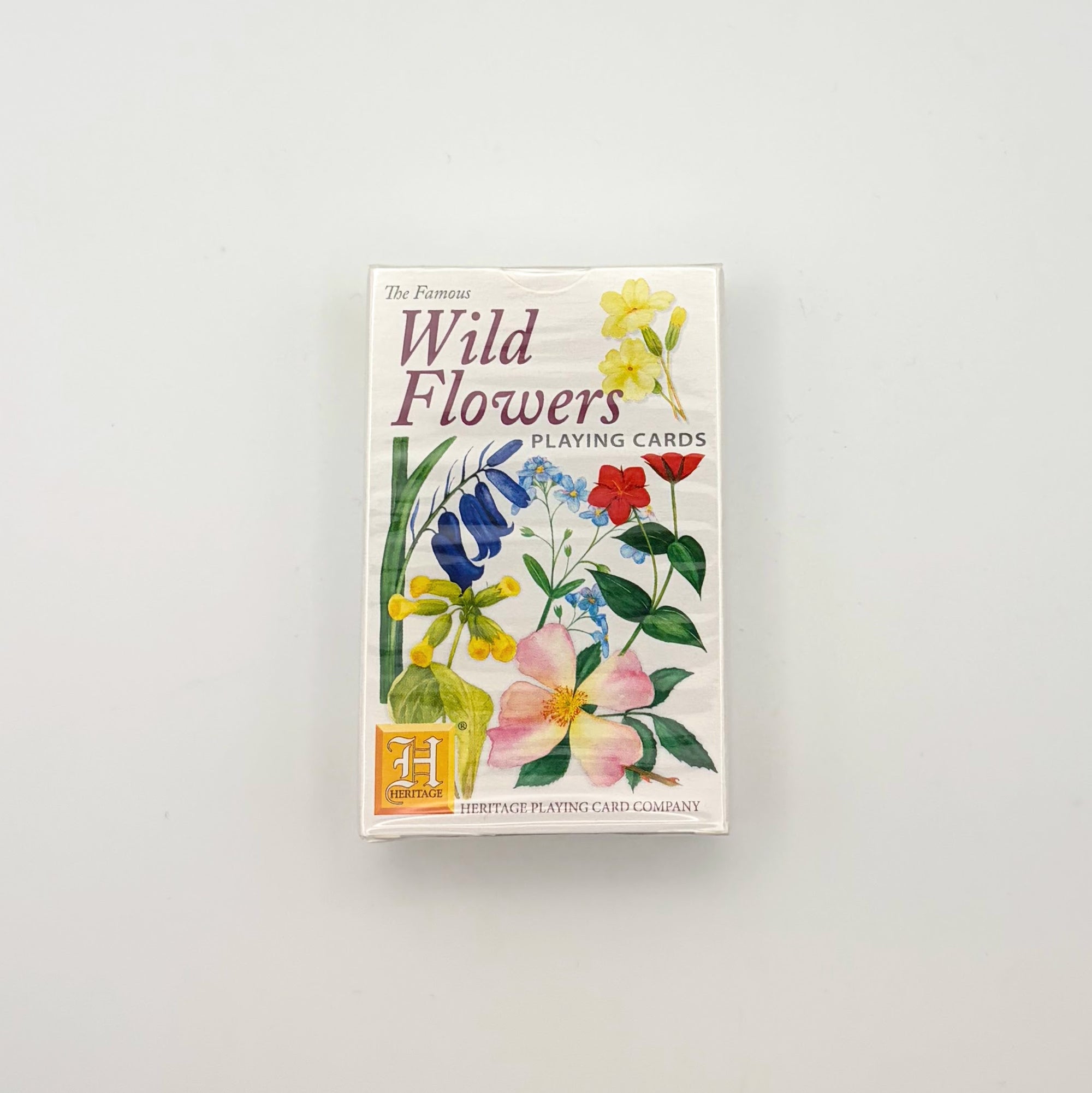 Wild Flowers Playing Cards