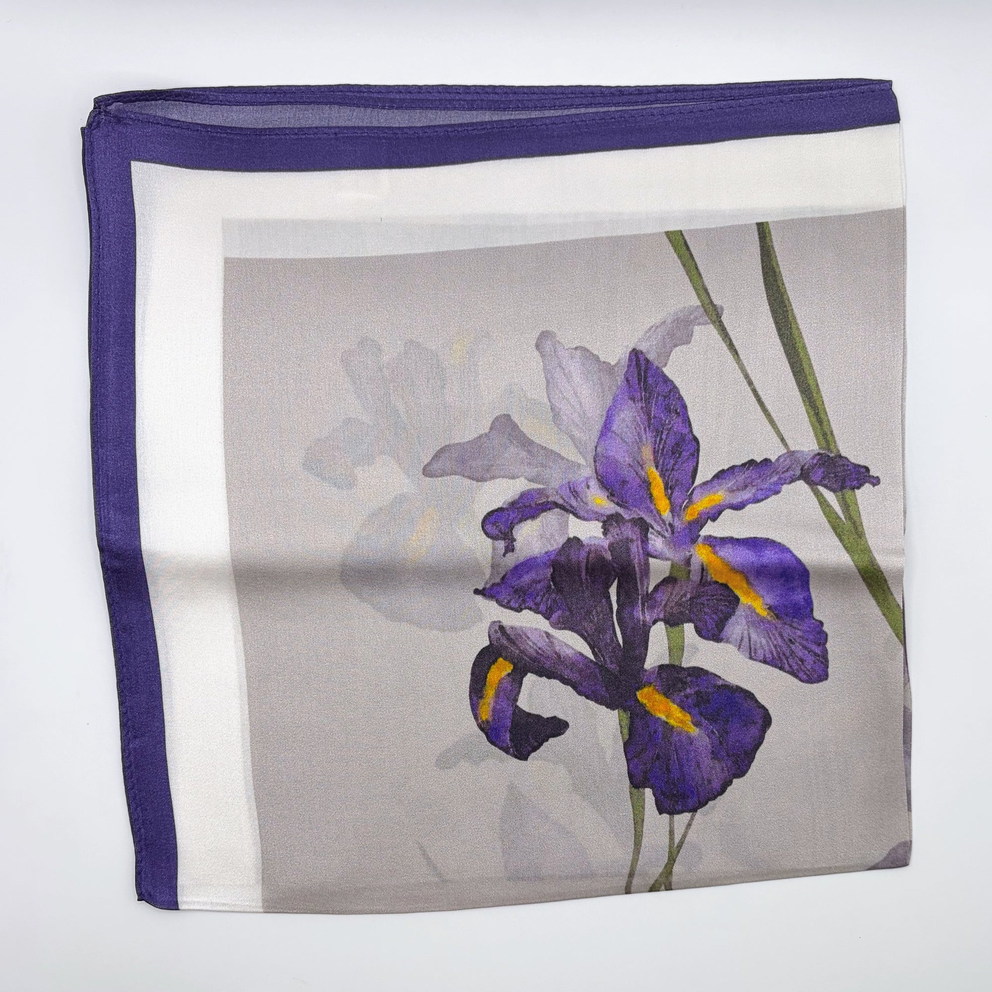 Iris Silk Scarf