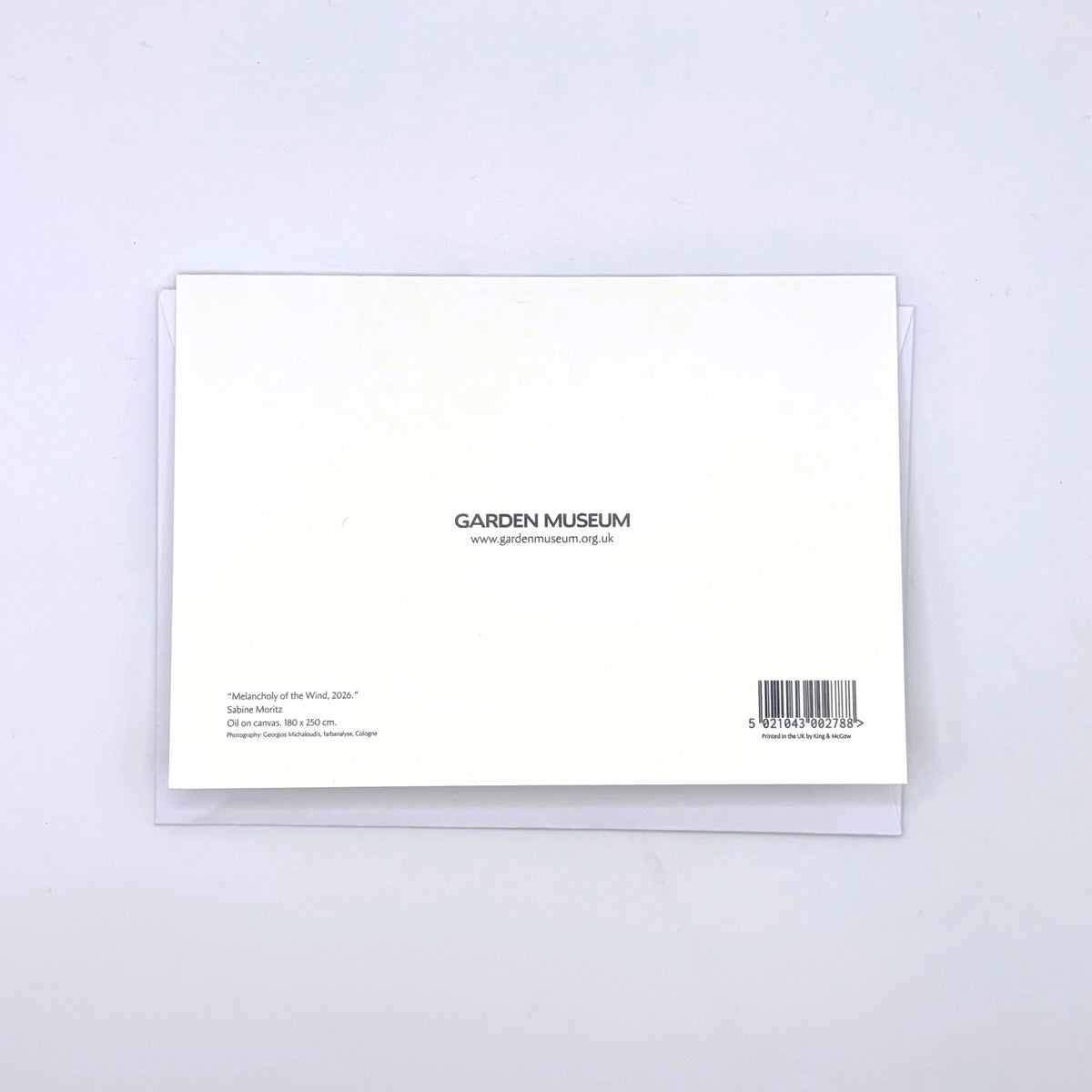 Sabine Moritz "Melancholy of the Wind, 2026" Greeting Card