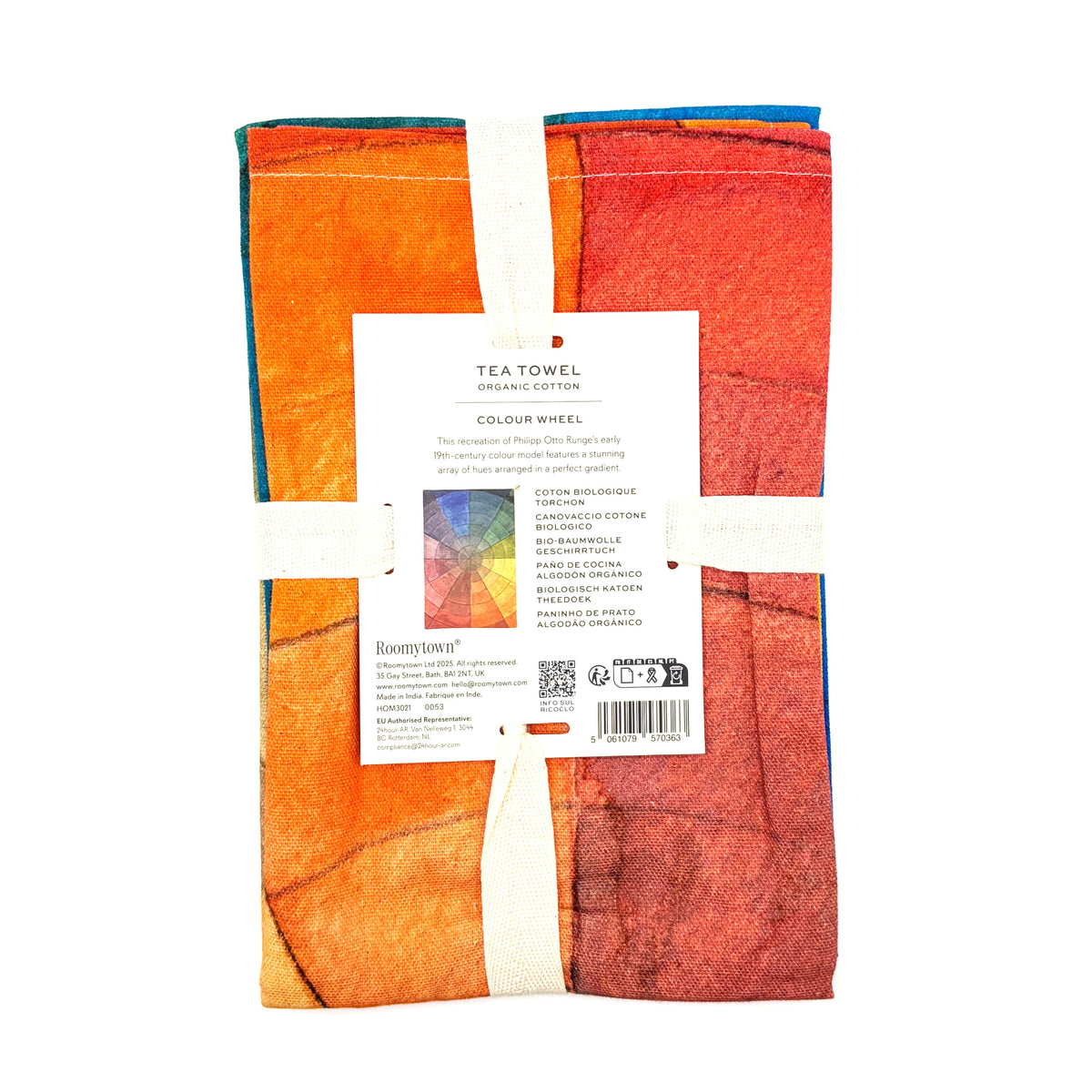 Colour Wheel Tea Towel