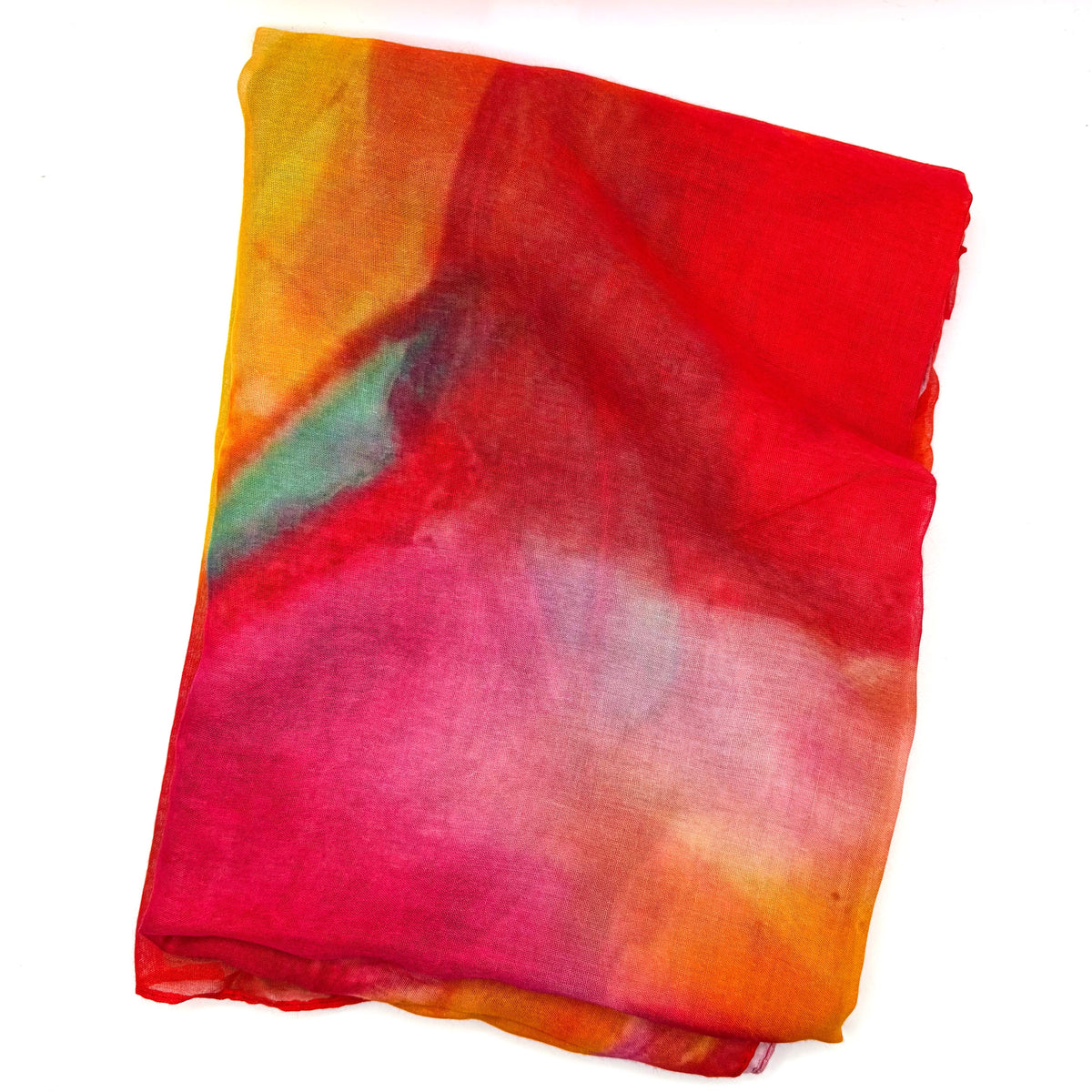 Abstract Red Scarf
