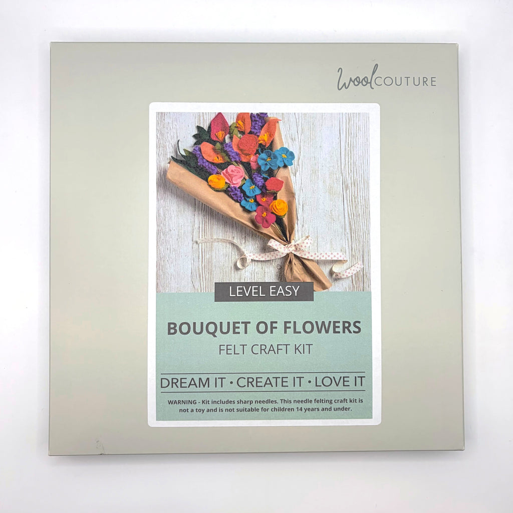 Felt Bouquet of Flowers Kit