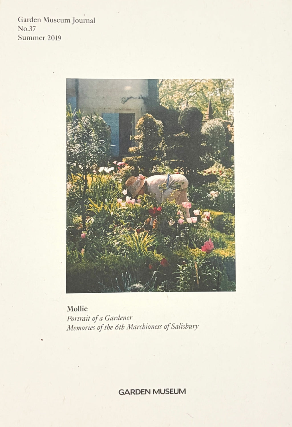 Garden Museum Journal No.37 | Mollie Portrait of a Gardener