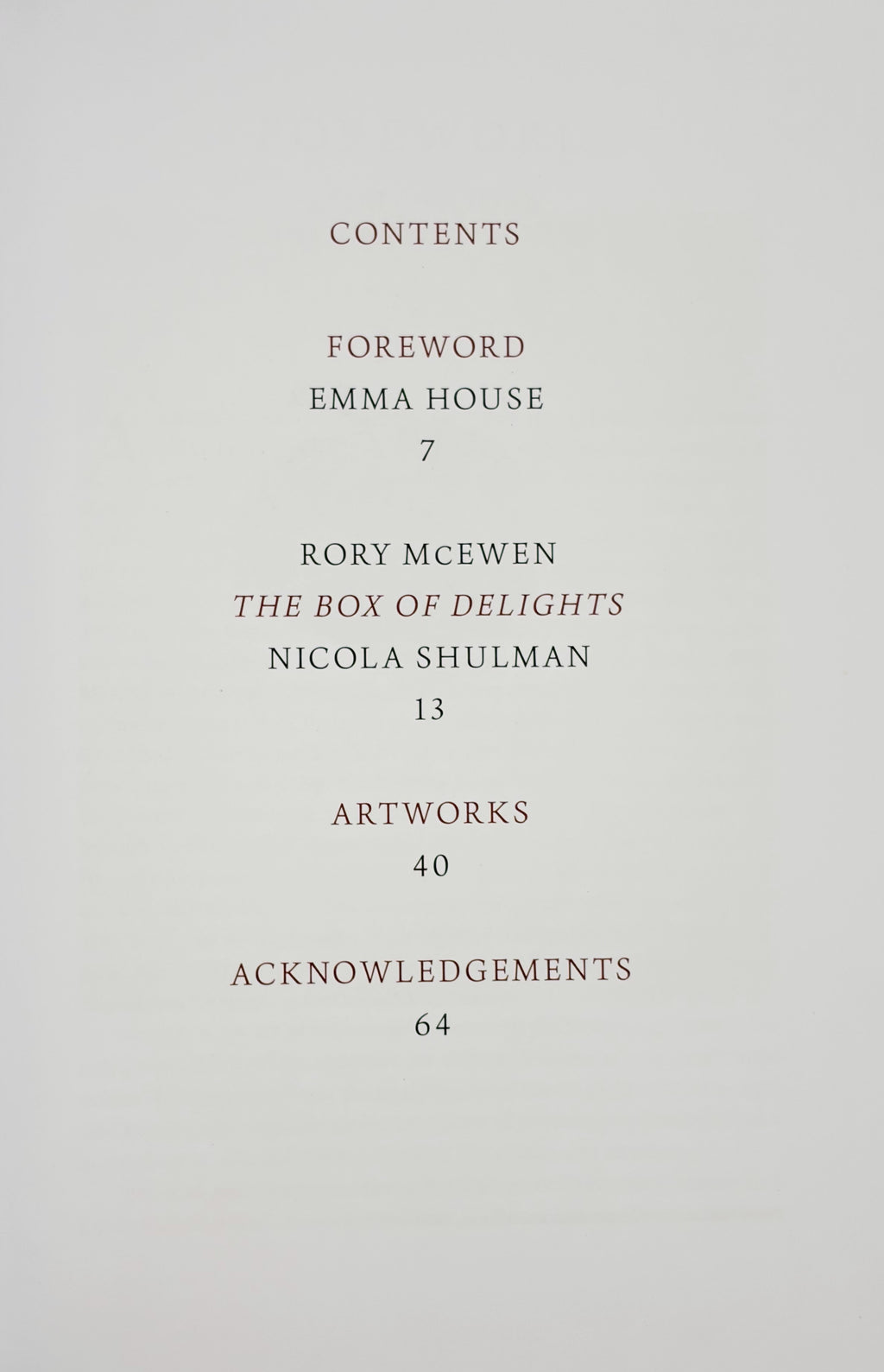 Rory McEwen: Nature's Song Catalogue