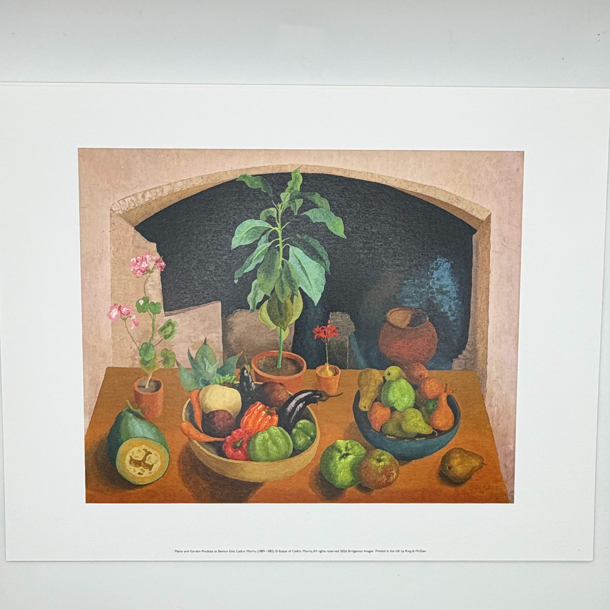 Plants and Garden Produce at Benton End Print