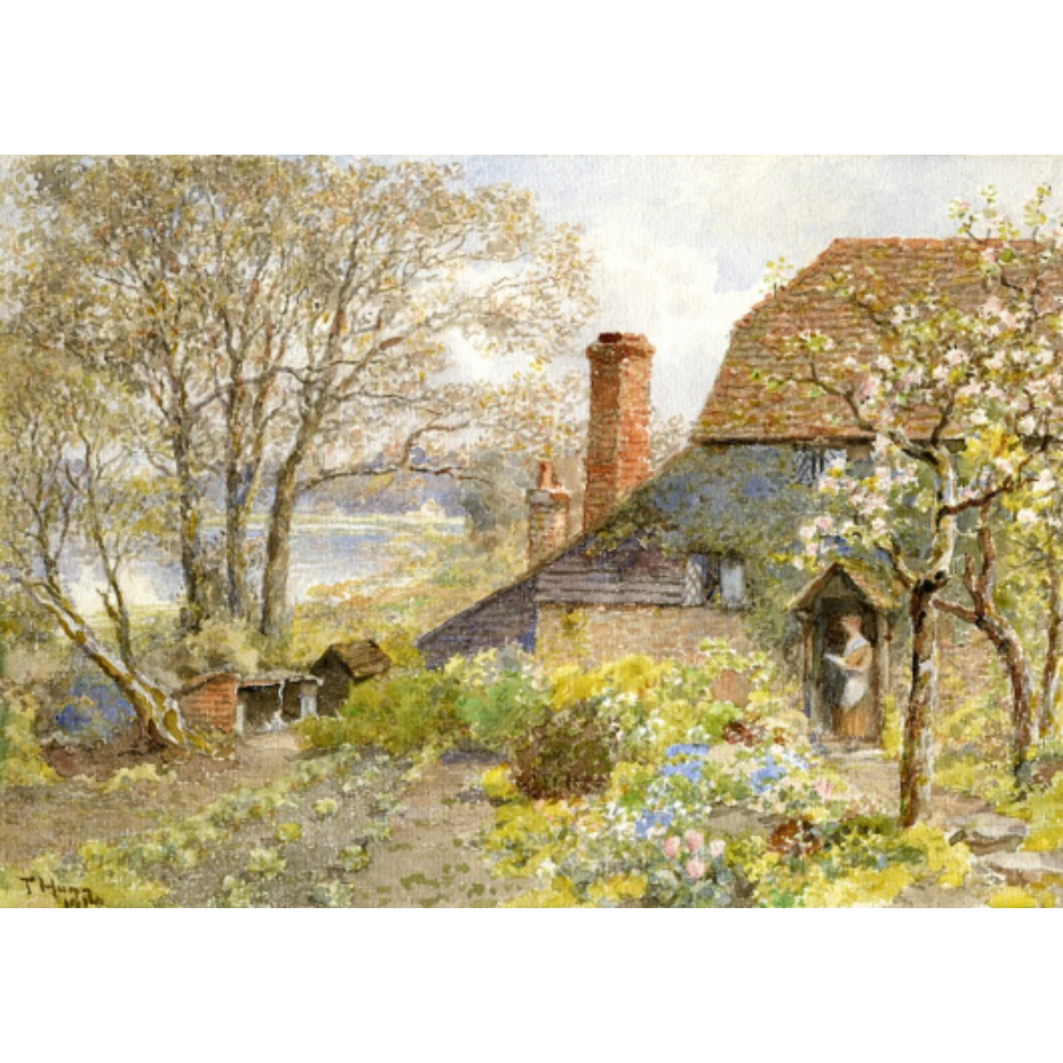 Fetcham Cottage Postcard