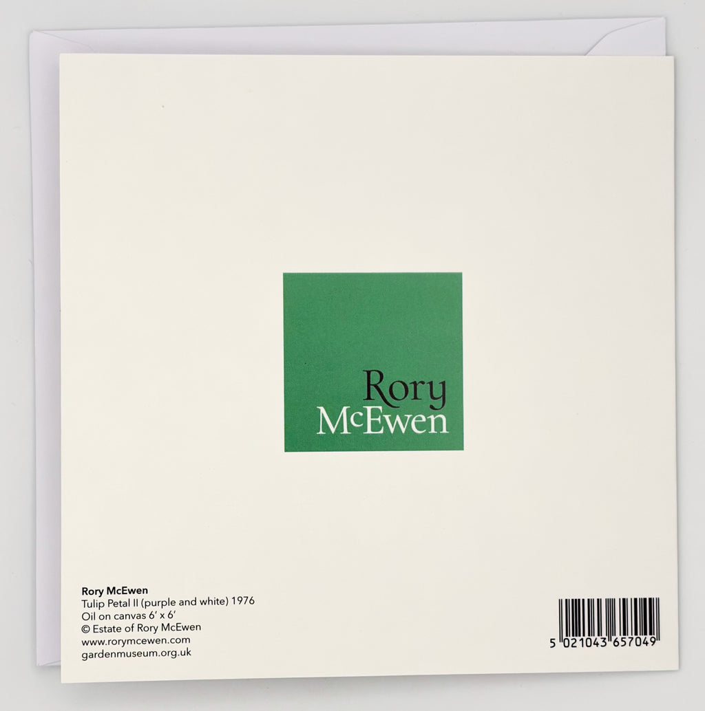 Rory McEwen Greeting Card: Tulip Petal II