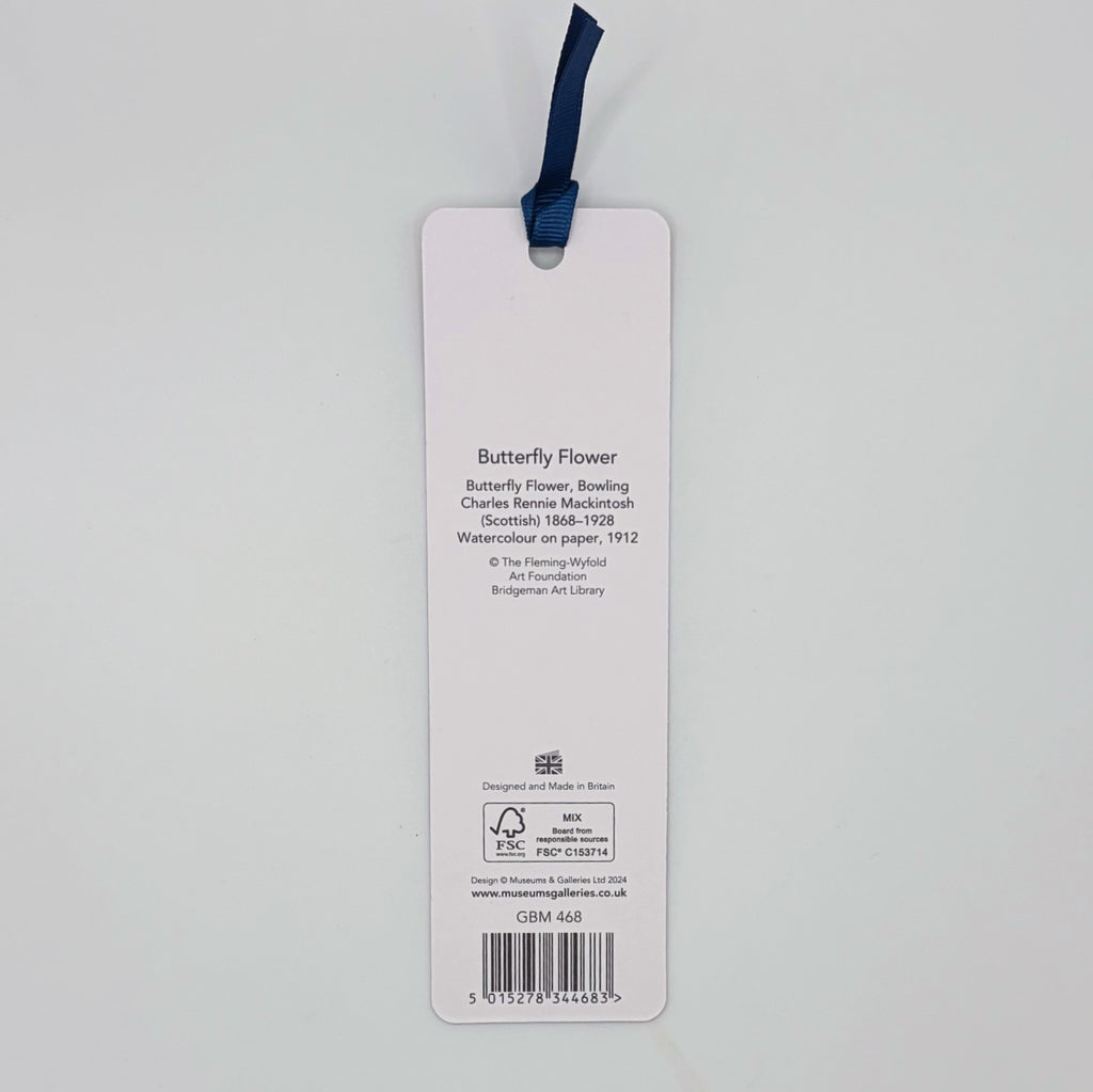 Butterfly Flower Bookmark