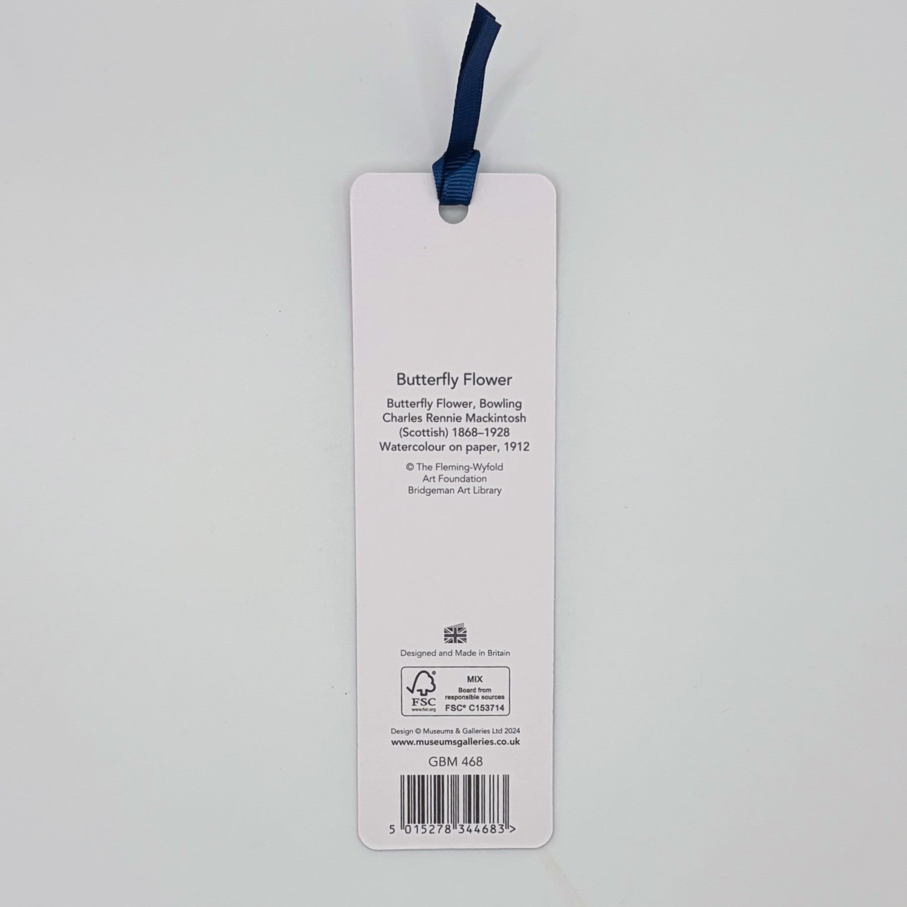 Butterfly Flower Bookmark
