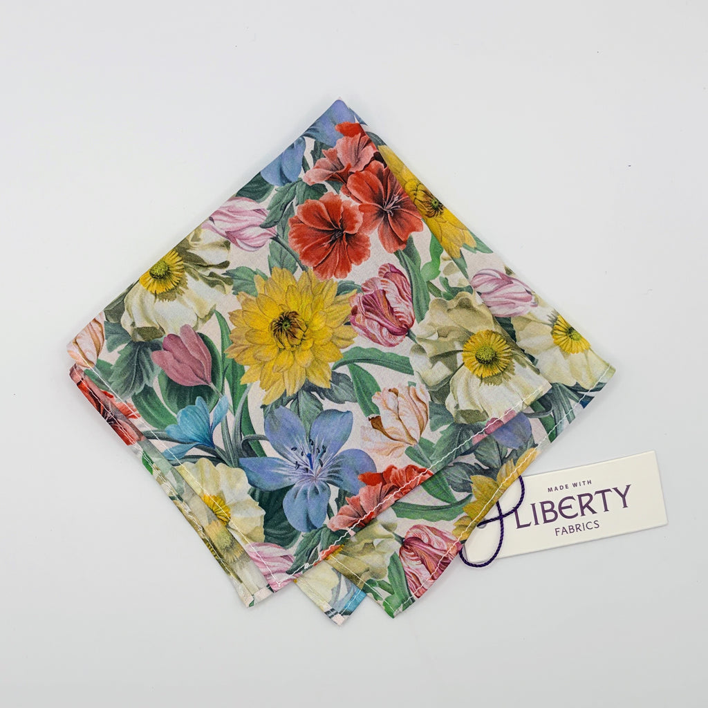 Liberty Pocket Square (Meadow Melody)